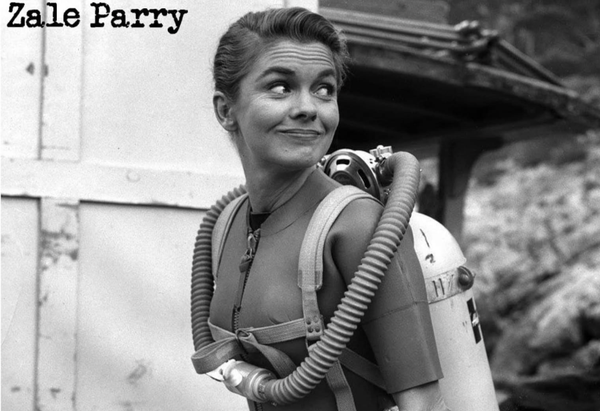She was a scuba-diving TV star and an early LSD experimenter