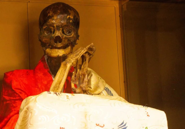 Japanese monks mummified themselves while still alive