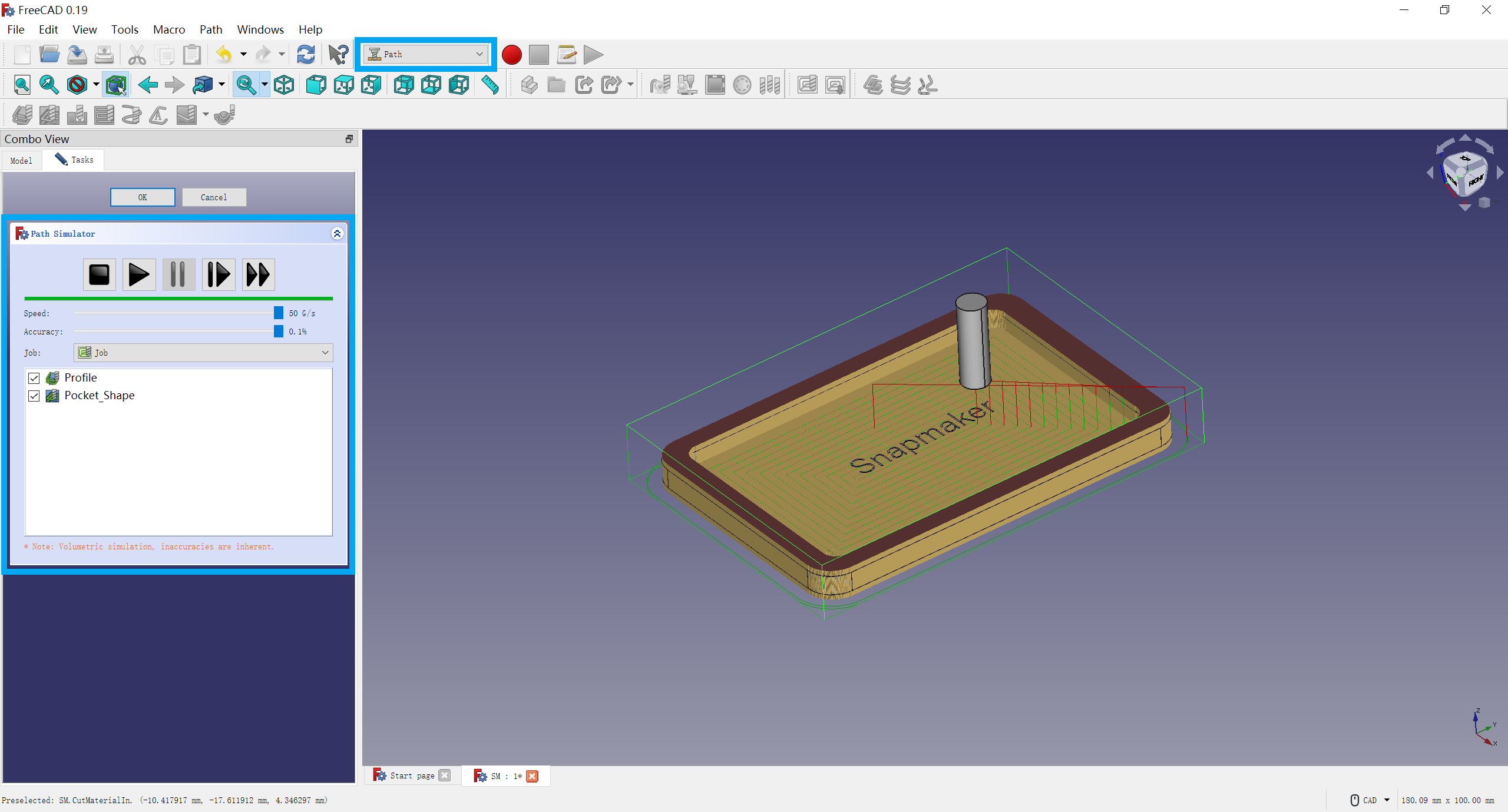 Simulation in FreeCAD