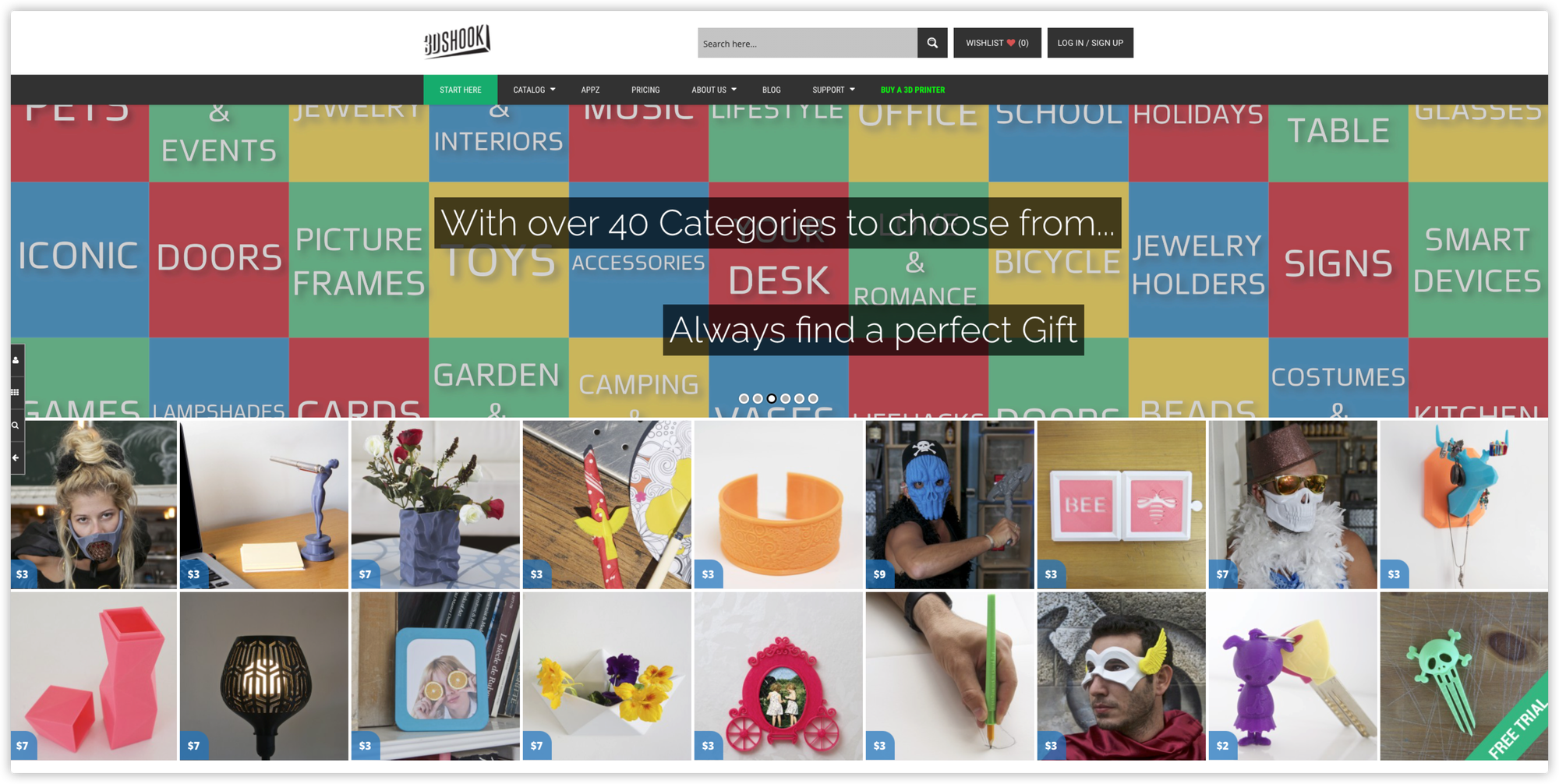 sreenshot of 3DShook