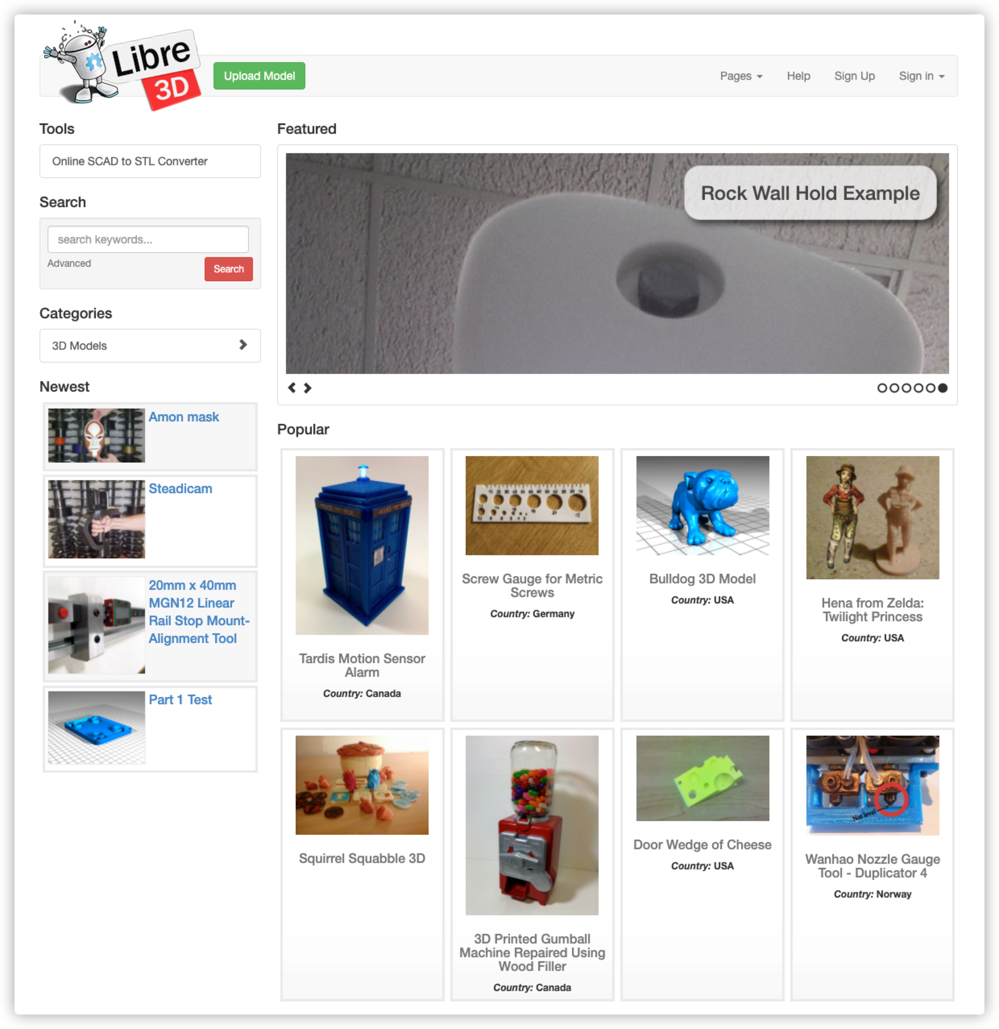 screenshot of Libre3D