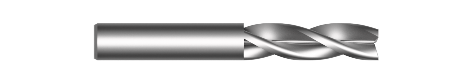 Flat end mill