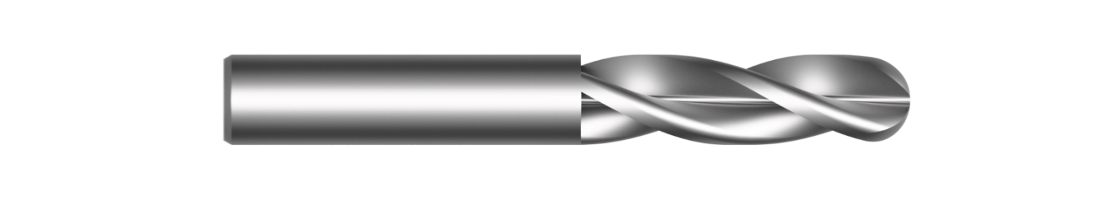 Ball-nose end mill