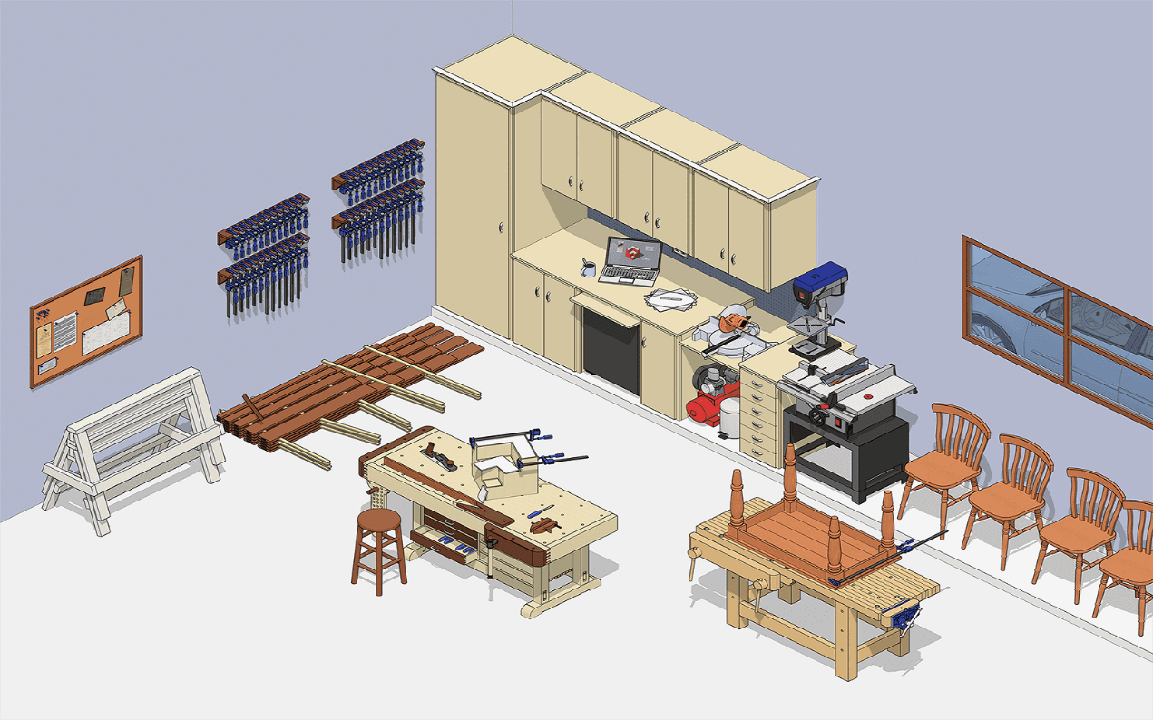 SketchUp interface