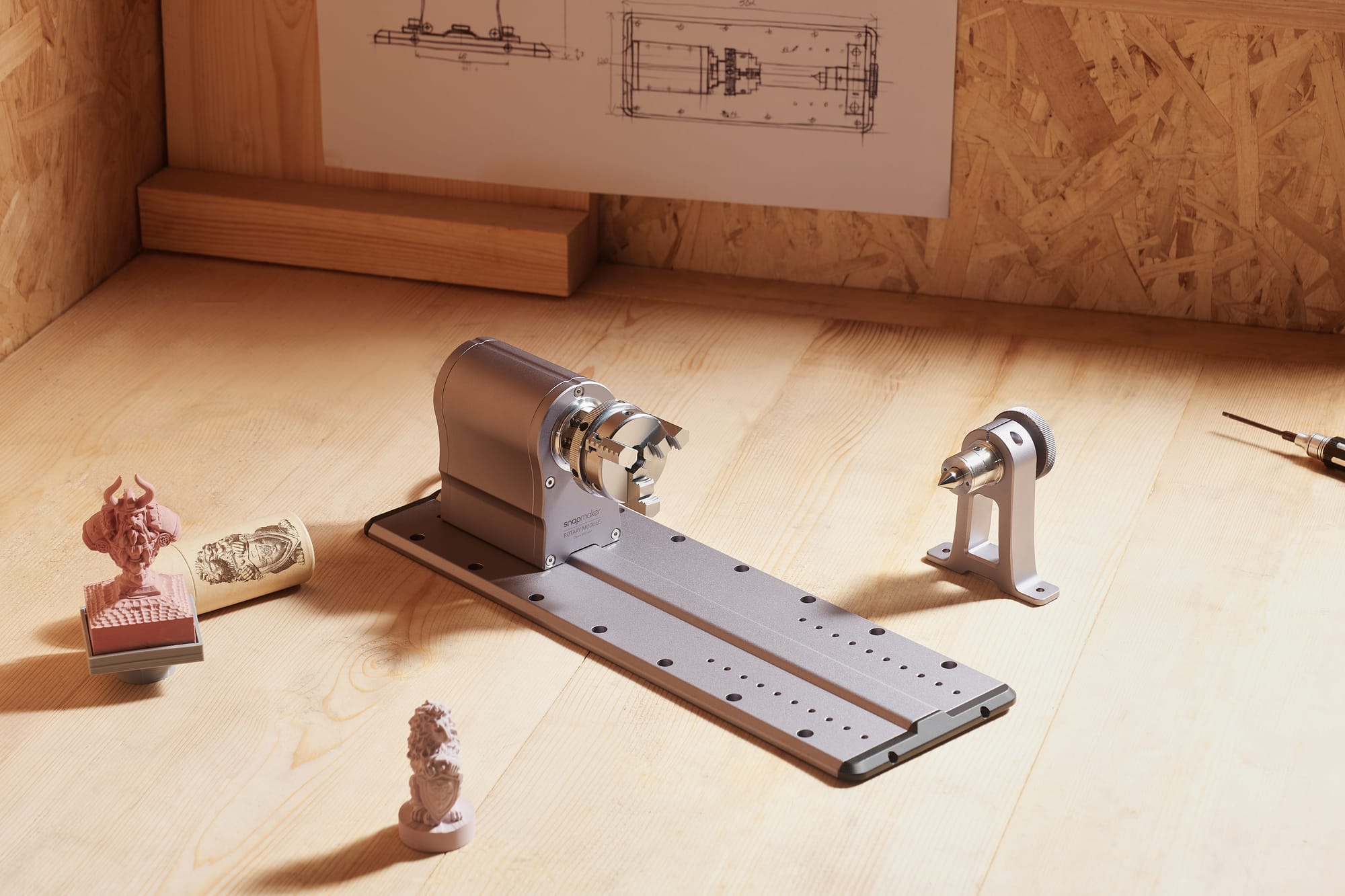 Snapmaker rotary module