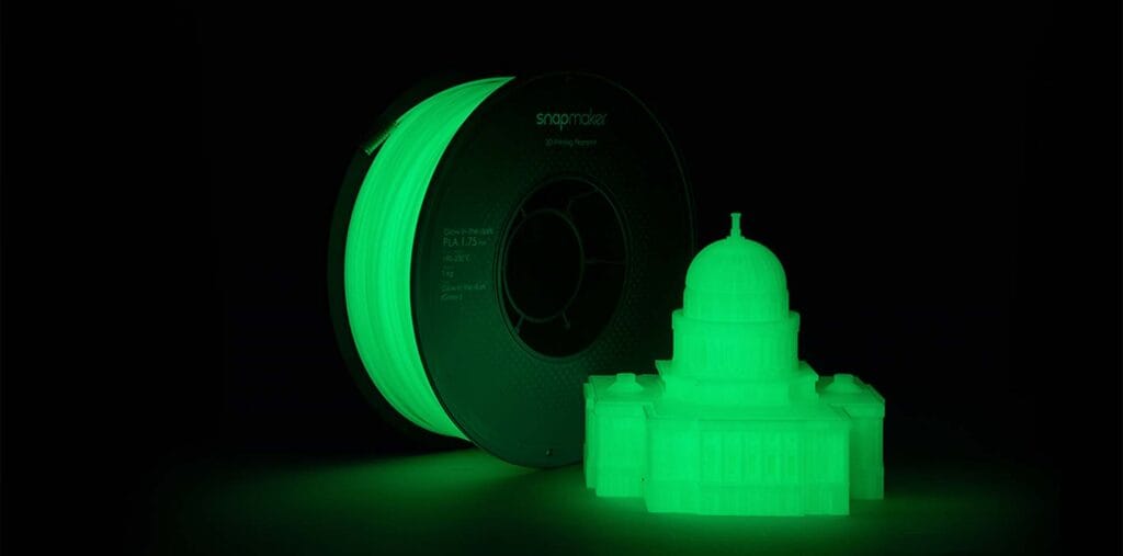 Glow-in-the-Dark filament showcase