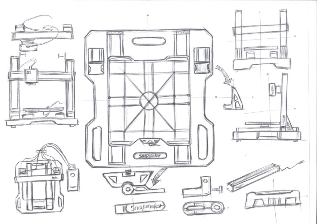 Snapmaker Artisan blue print