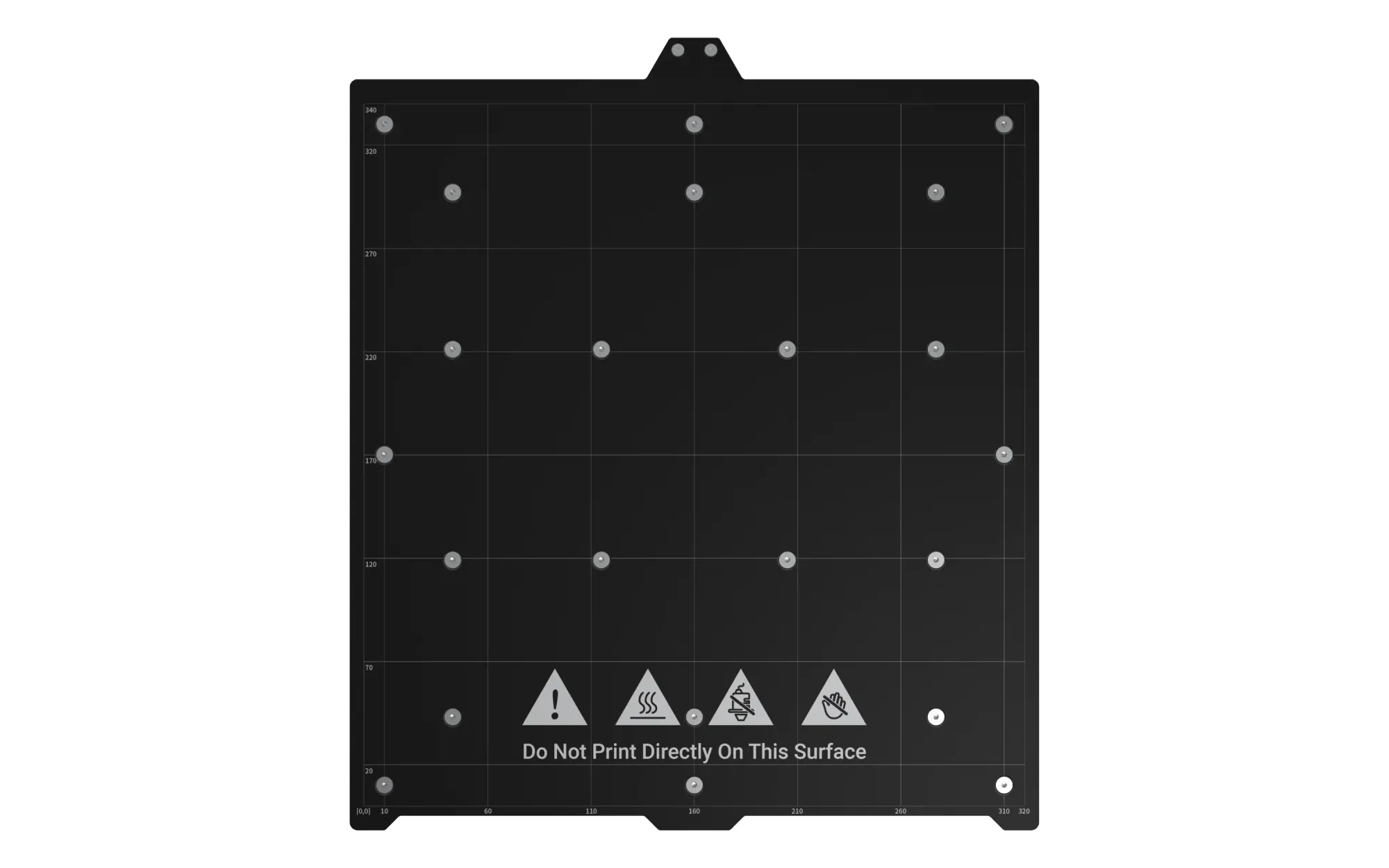 3D printer heated bed.