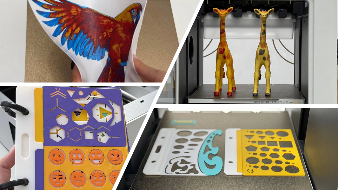 Flexible TPU 3D prints