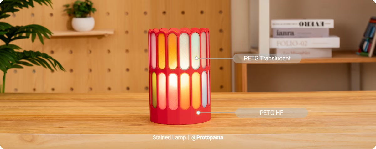 stained lamp