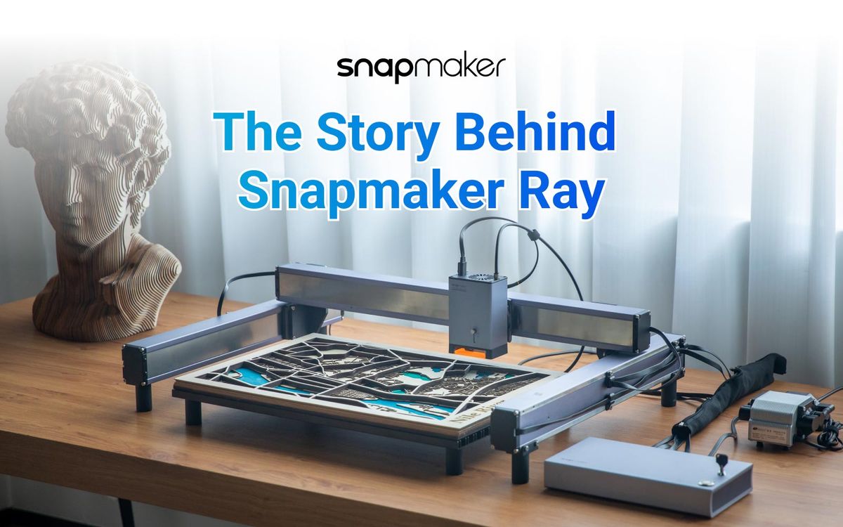 Snapmaker Ray | Snapmaker's 6+ years experience in designing premium laser products.