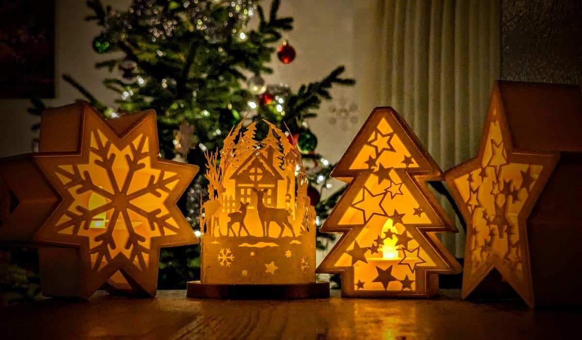 3D Printed Christmas Ornaments Ideas (And CNC/ Laser Engraved)