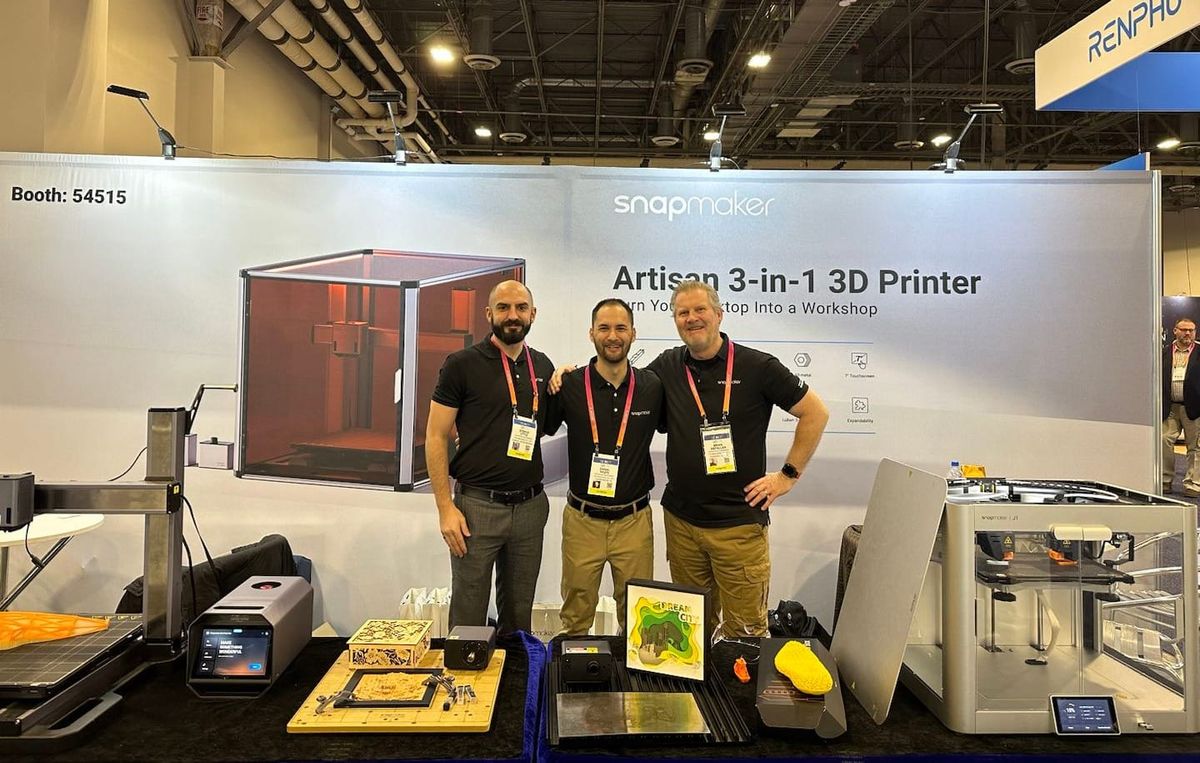 Snapmaker Artisan and J1 Make an Impressive Pivot at CES 2023