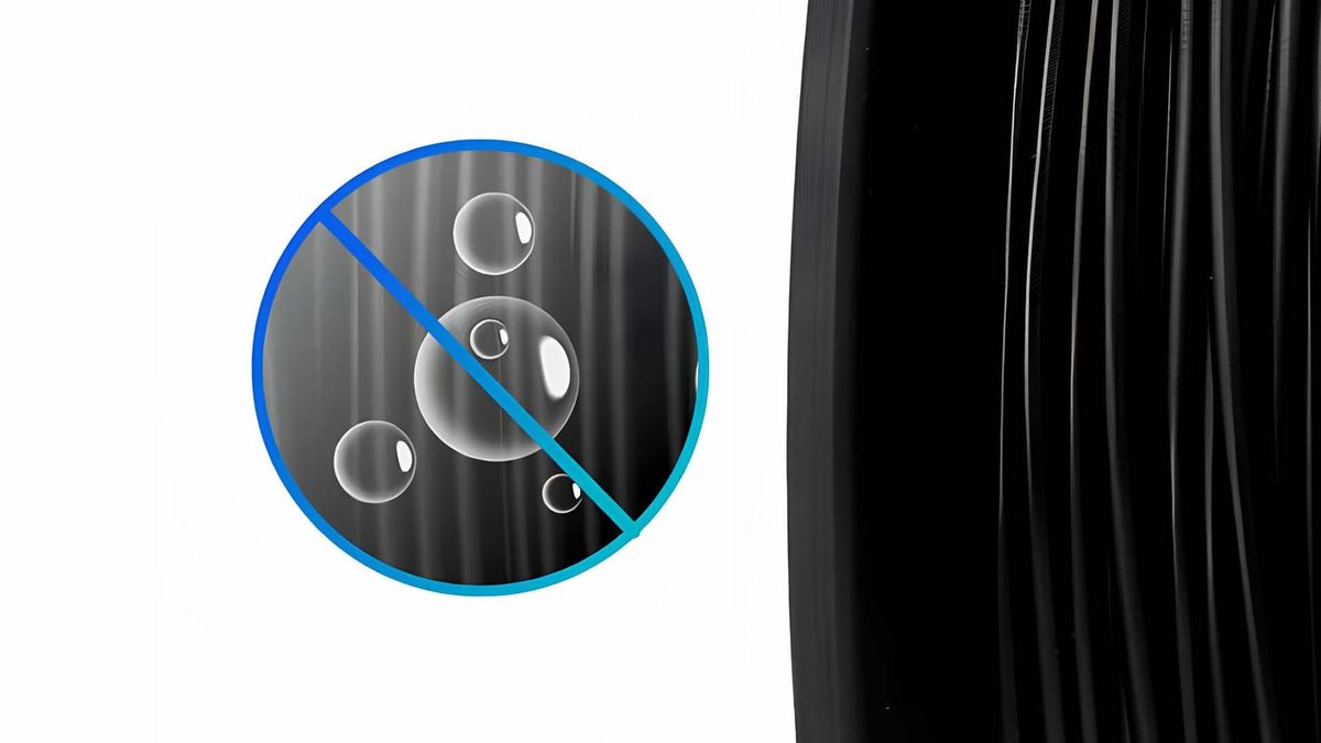 TPU filament with no bubbles