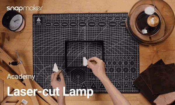 Snapmaker Academy: How to Make a Laser-cut Lamp with Inkscape