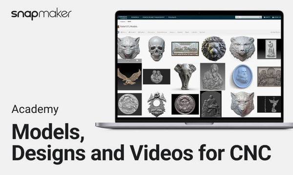 models, designs and videos for CNC