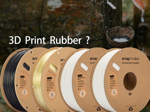 Can You 3D Print Rubber? A Guide to Flexible 3D Printer Filament