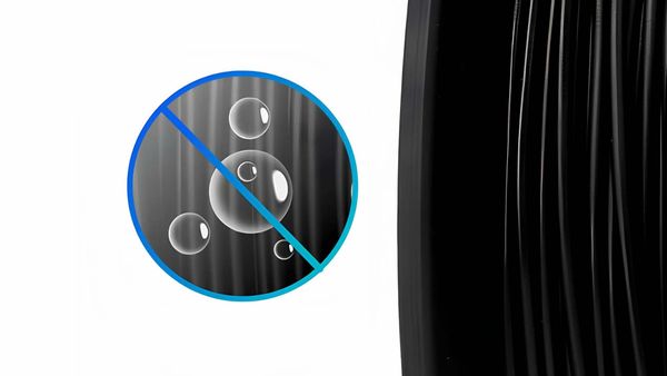 TPU filament with no bubbles