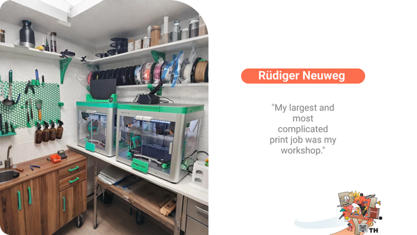 From Garden Shed to Maker Haven: Rüdiger's Snapmaker Journey