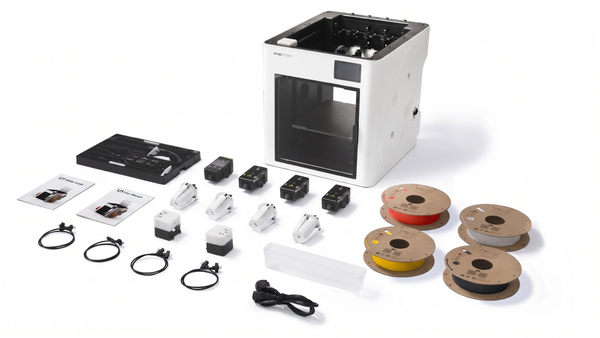 parts of Snpamker U1, out of box