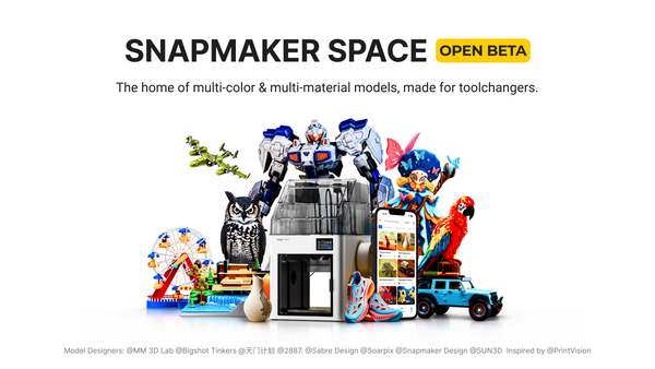 Snapmaker Space Beta Is Now Open to All