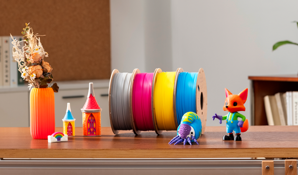 Four Filaments. A Full Spectrum of Color.