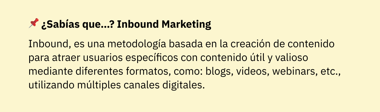 Descripción de qué es el Inbound Marketing
