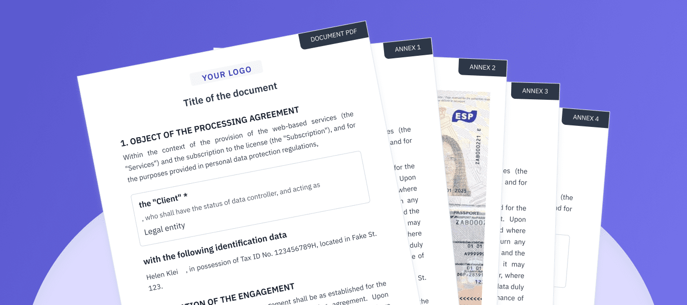 Imagen que representa un documento y sus anexos