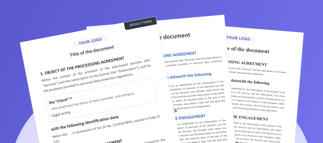 Una imagen ilustrativa que representa varios documentos con distintos formatos