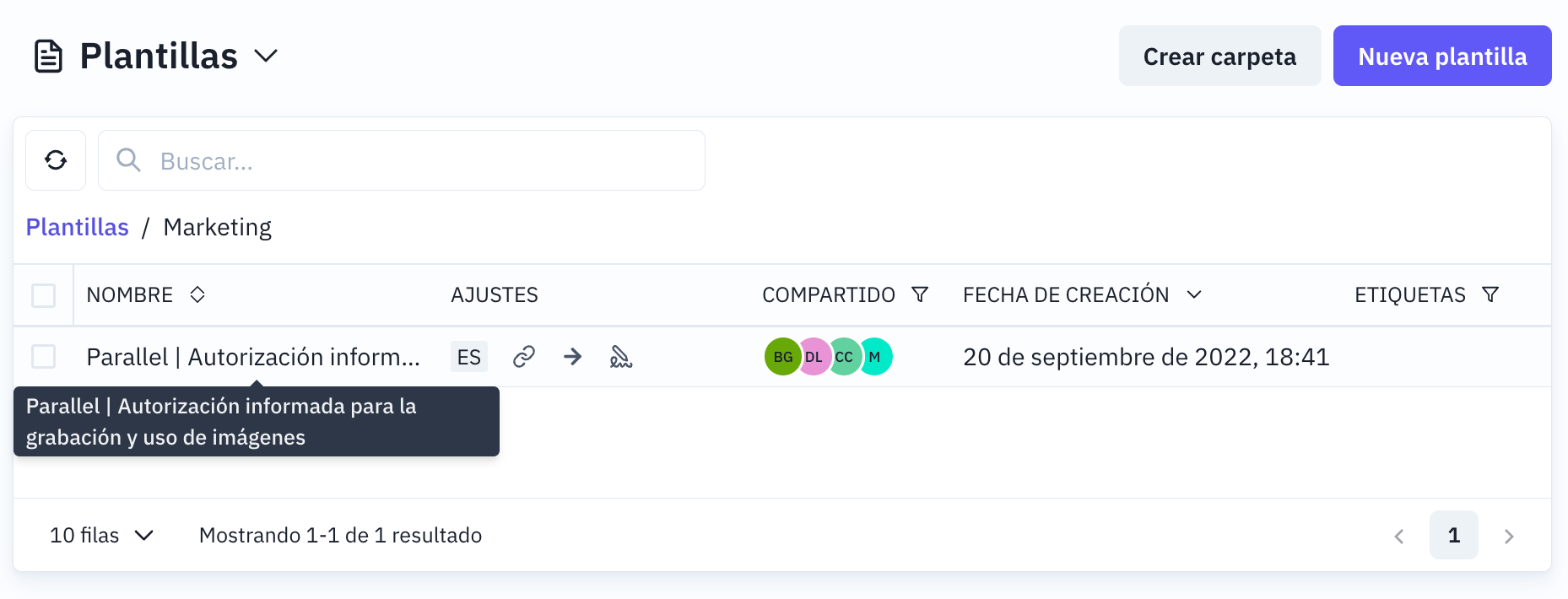 cesion derechos de imagen parallel