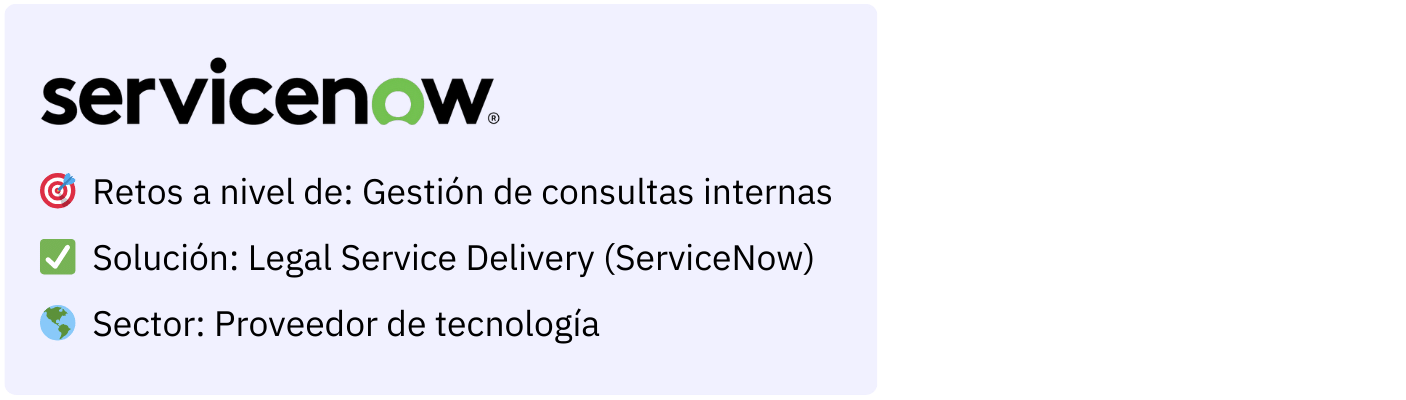 caso de exito servicenow