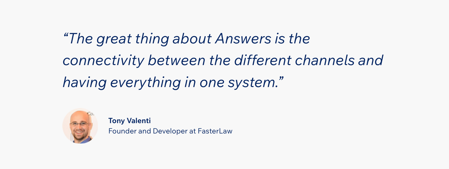 quote tony valenti of fasterLaw