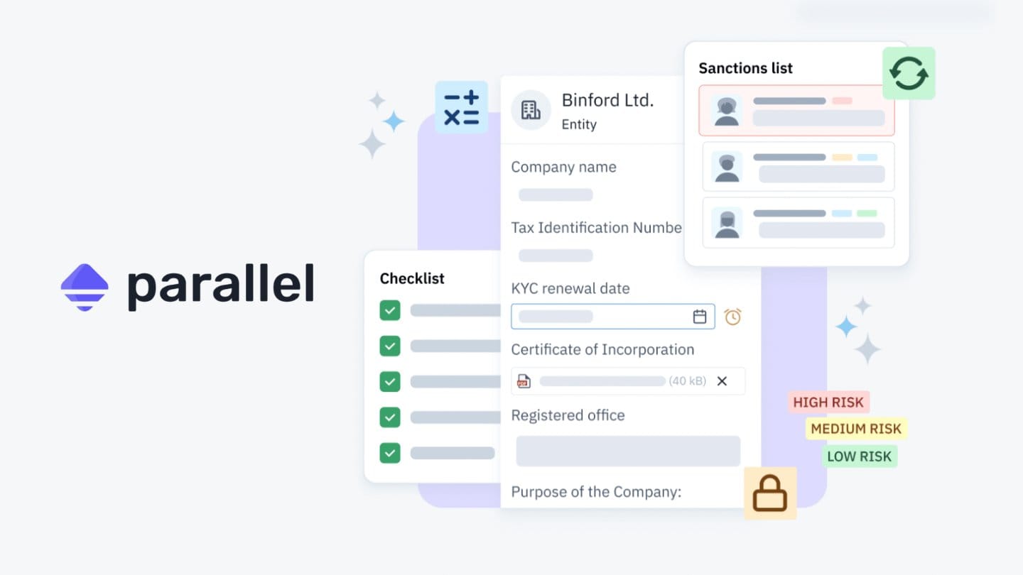 AML software parallel - gestion de KYC