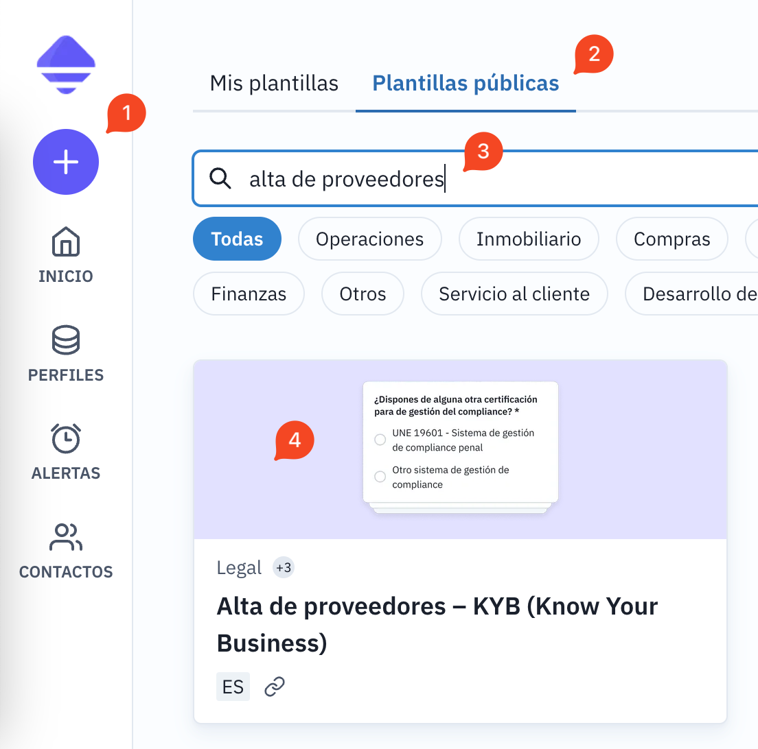 cuestionario para homologacion de proveedores