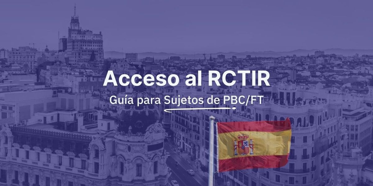 Guía para acceder al RCTIR | Sujetos obligados de PBC/FT