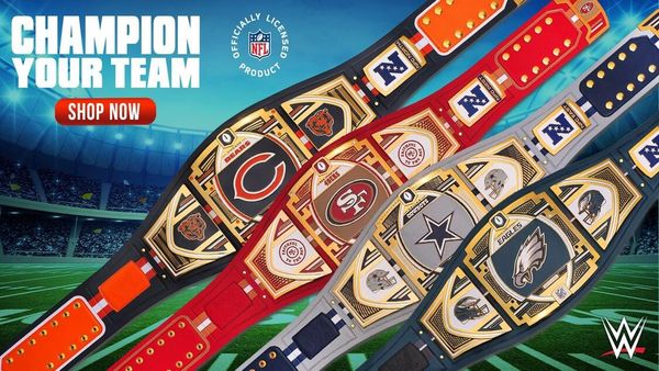 The NFL’s Merch Deal with WWE is Either Expanding or Ending