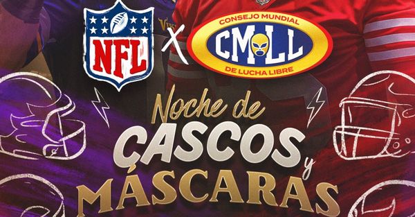 Why The NFL Is Going to Arena Mexico for CMLL’s Night of Helmets & Masks