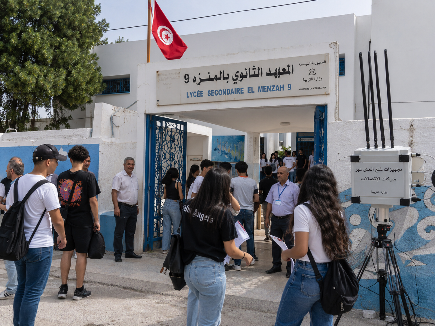 Tunisia jams signals around exam centres as baccalaureate cheating battle intensifies