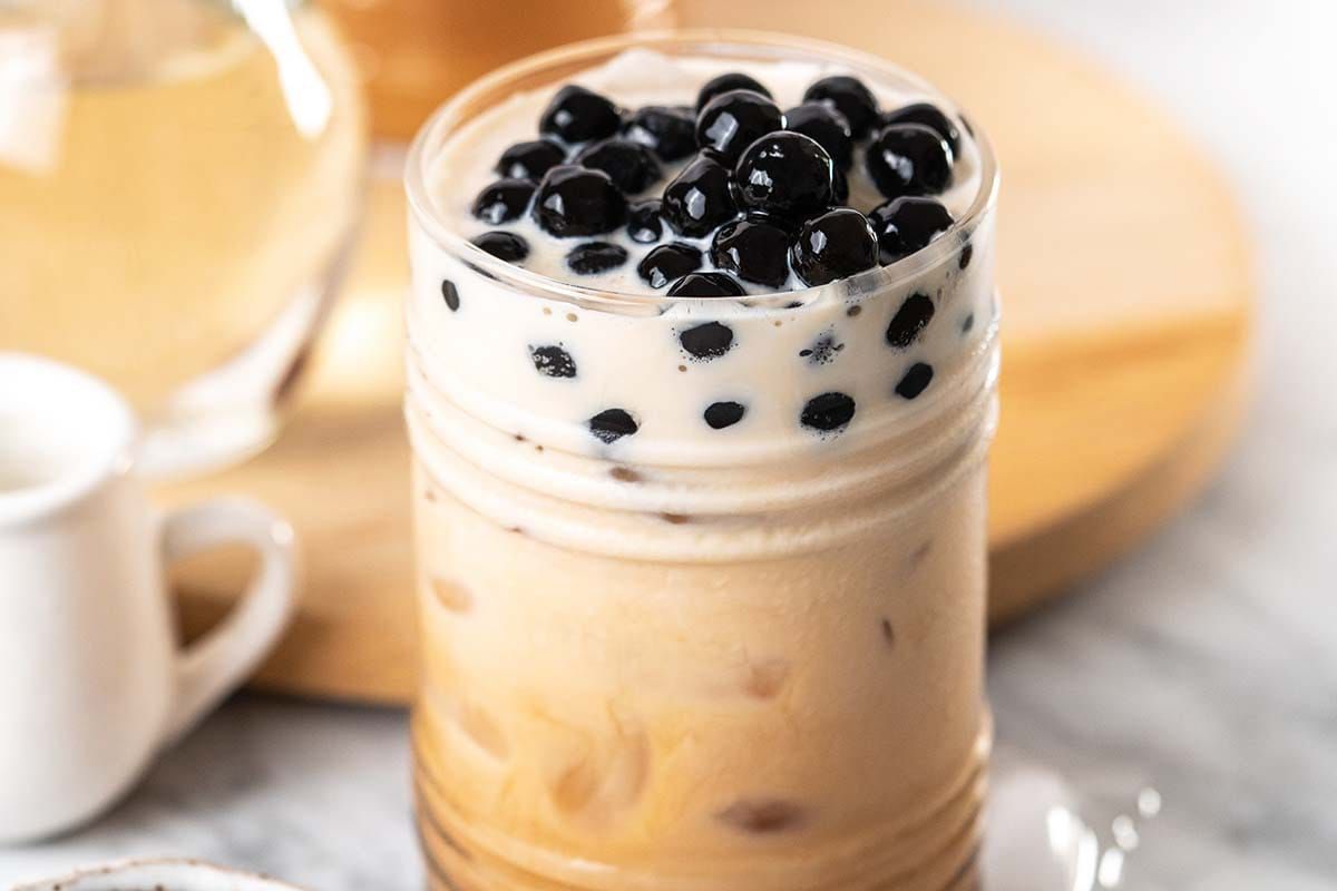 A cup of bubble tea carries as much sugar as a can of cola