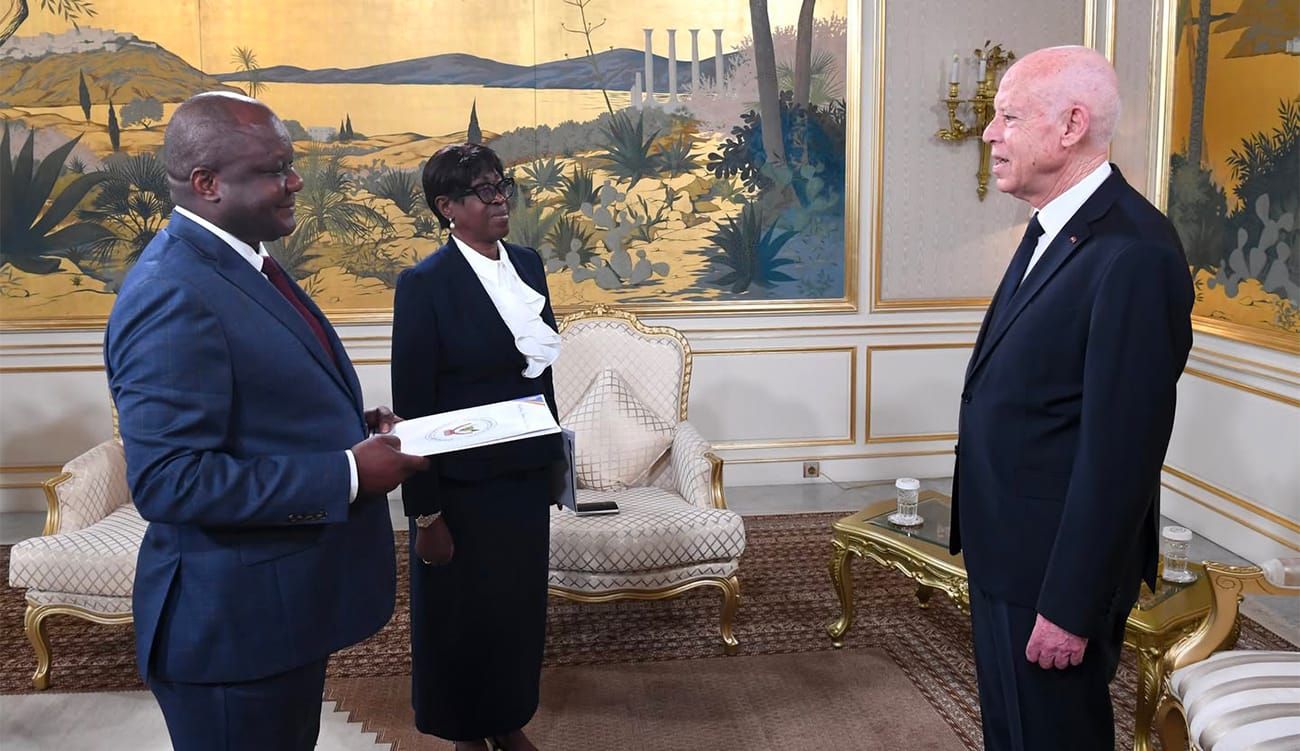 Saied Hosts a Congolese Envoy and Calls for a New African Order