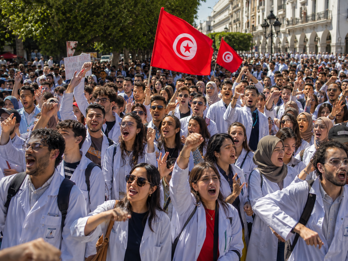 Tunisia’s young doctors return, but the public hospital crisis remains