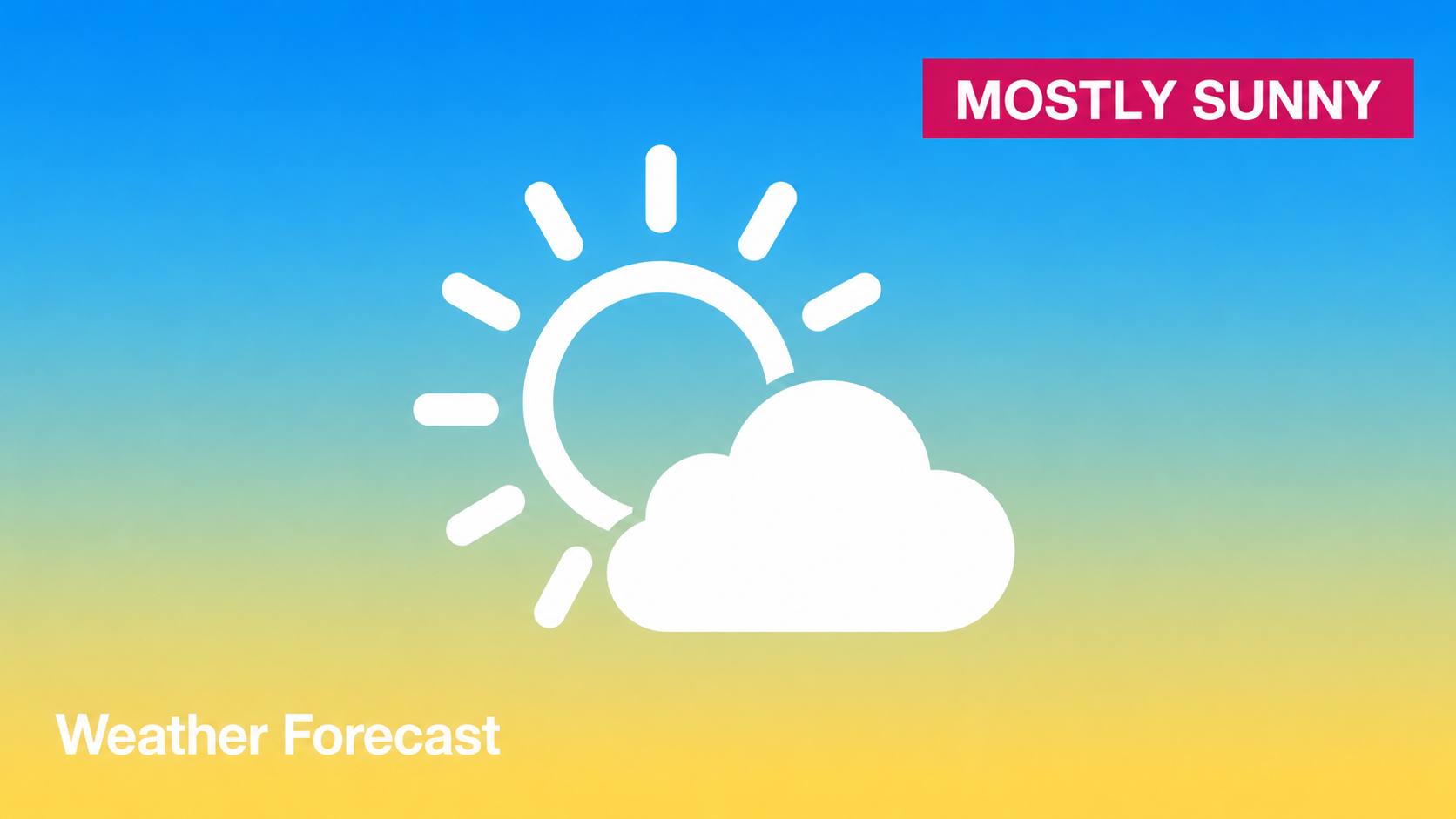 Weather forecast for Sunday 28 June: mostly sunny skies and inland heat across Tunisia
