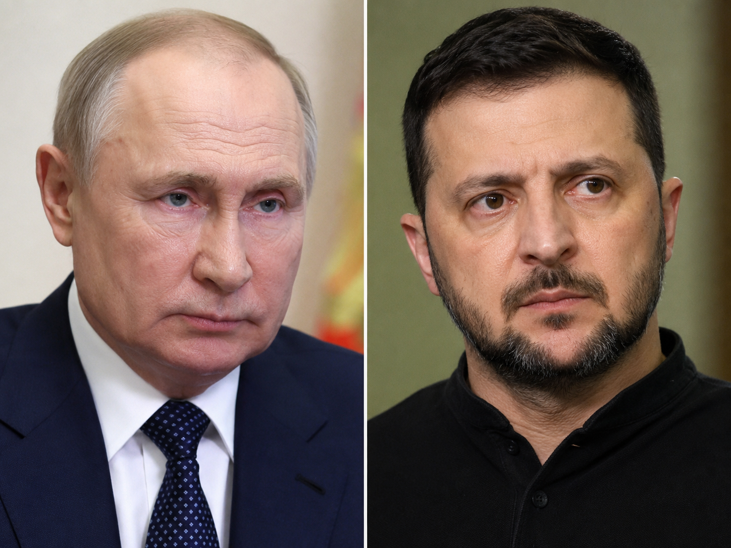 Zelensky invites Putin to direct talks in open letter as Russia holds its line