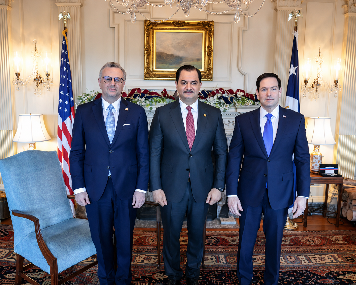 Saddam Haftar meets Rubio in Washington as US presses Libya unity plan