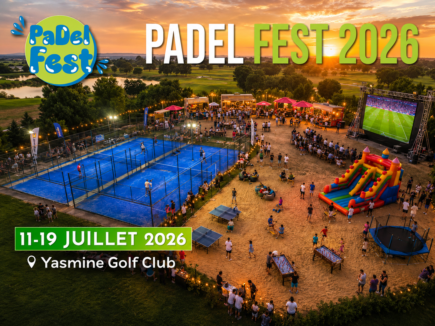 PadelFest returns to Hammamet for a nine-day 2nd edition with World Cup fan zone and lifestyle programme