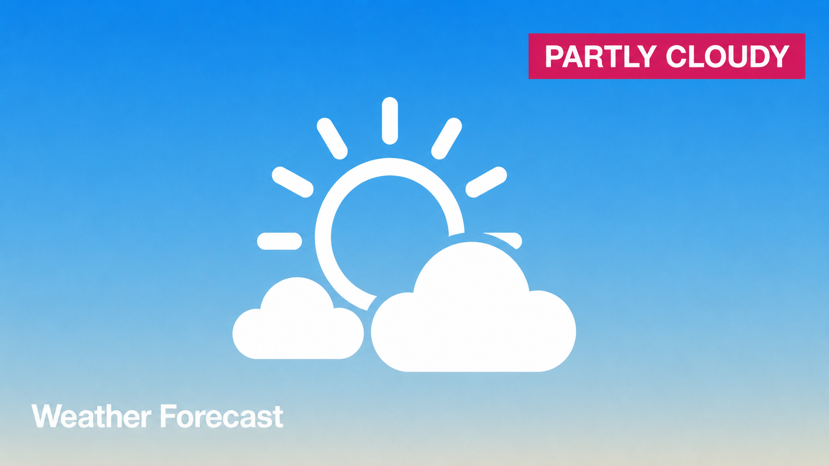 Weather forecast for Friday 03 July: partly cloudy in the north with a warm, settled interior