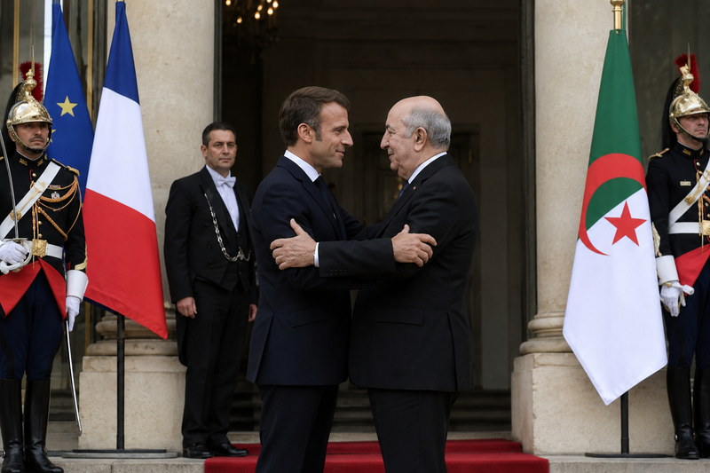 France and Algeria edge back from a two-year rupture