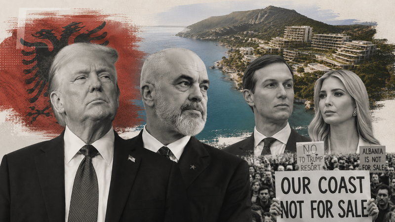 Trump family linked resort sparks protests in Albania