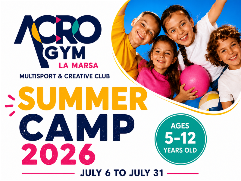 Acro Gym La Marsa opens registration for July summer camp in Gammarth