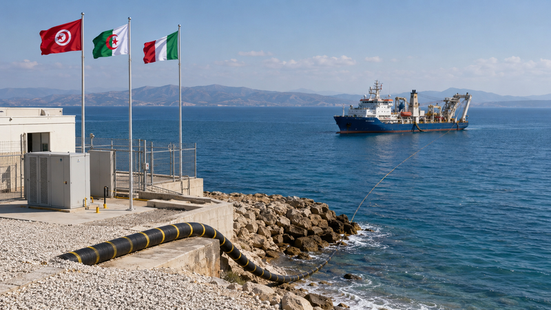 Tunisia and Algeria plan new subsea cable to Italy